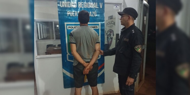 PERSECUCIÓN. Lo convencieron para que se entregara.