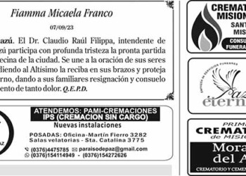 Fúnebre del Viernes 8 de Septiembre de 2023