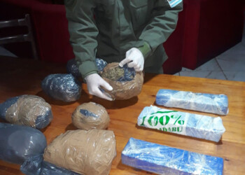 En distintos procedimientos, secuestraron más de 100 kilos de marihuana ocultos en transportes