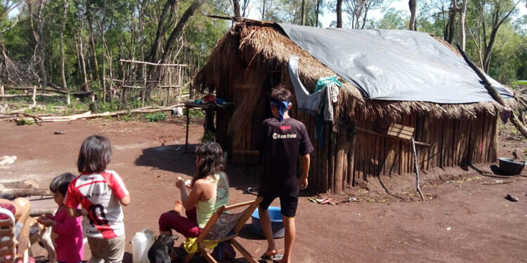 RESPETO. “Las comunidades indígenas necesitamos del monte”, aseguró el cacique de Yvy Pora, Marcial Giménez.