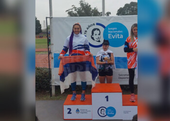 Juegos Evita: Milena se quedó con la primera medalla para Misiones