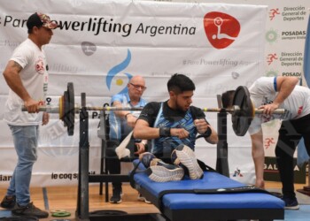 Parapowerlifting: las pesas coparon el Finito Gehrmann