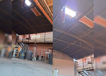 Una niña lucha por su vida tras caer del techo de un tinglado en Oberá