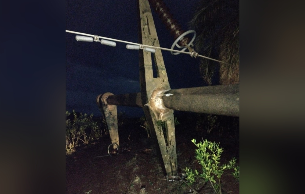 Los cortes de luz continúan en ciudades de las zonas centro y sur de Misiones