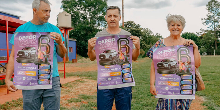 PREMIOS. Entre los beneficios del sorteo, hay un auto cero kilómetro.