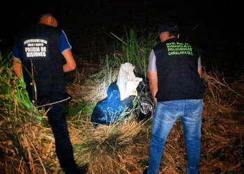 En Candelaria narcos descartaron marihuana y huyeron al monte