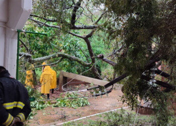 El temporal también afectó a Encarnación y la dejó sin agua