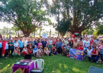 Más de 500 adultos mayores participaron del Programa Mayores Activos en el día de la primavera