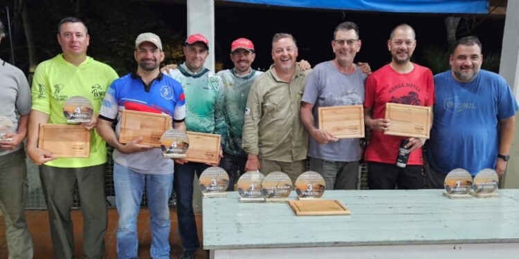 Náutico. Los pescadores de Eldorado finalizaron su Torneo Interno y coronaron a los nuevos campeones.