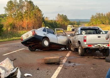 San José: choque y muerte en la ruta 14