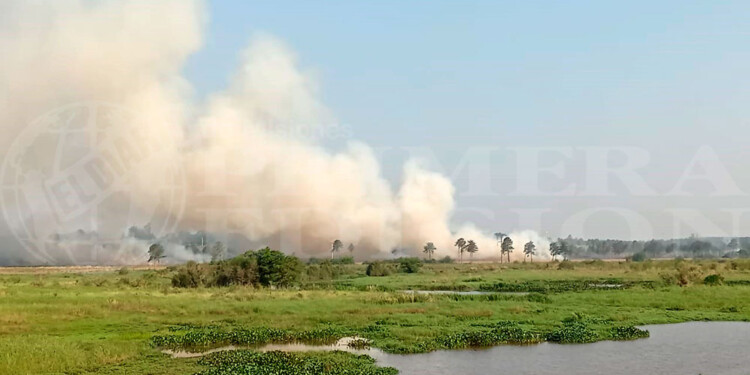 MAYOR RIESGO. Departamento Capital, Candelaria y Apóstoles están con alto riesgo de incendio. Imagen ilustrativa