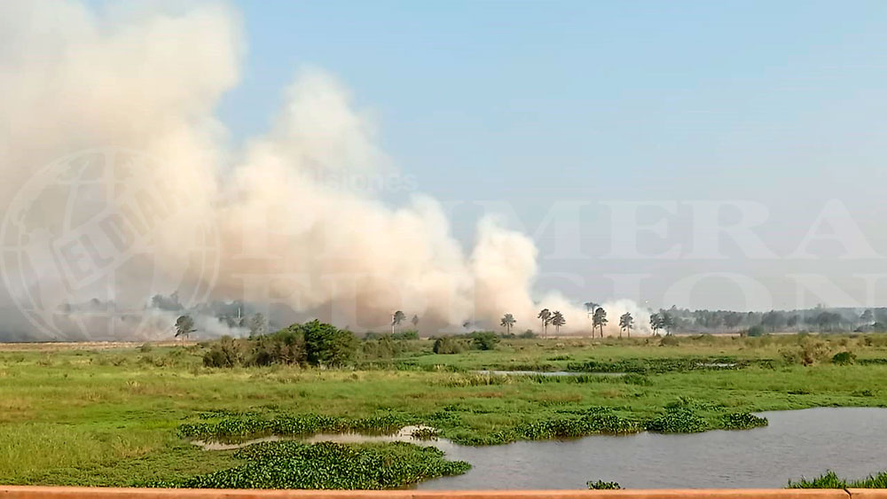 Hay alerta “muy alto” por incendios en Misiones y piden evitar cualquier tipo de quema