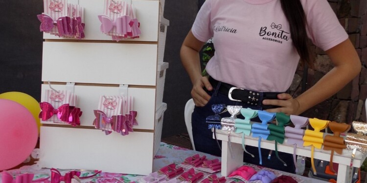 Patricia Do Santos. Su emprendimiento en Instagram es: @bonnita.accesorios
