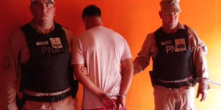 GUERRA AL NARCOTRÁFICO. El detenido en la capital misionera.