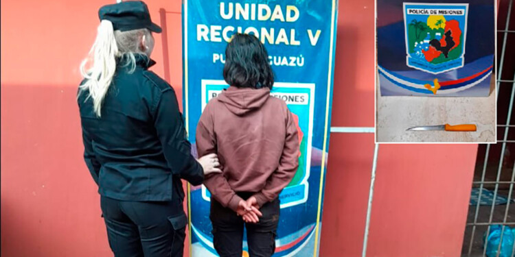 BÚSQUEDA. Personal de la comisaría de la localidad la aprehendió y puso a disposición del Juzgado de Iguazú.