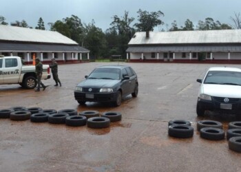 Detectan contrabando de neumáticos en la modalidad “mamushka”
