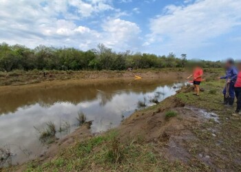 Joven apareció muerto en una laguna de Profundidad