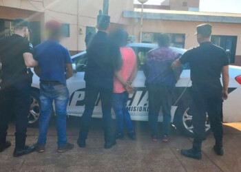 Atrapados infraganti cuando robaban en una escuela