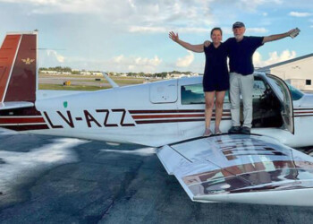 Volaron alrededor del mundo y hasta bajaron a saludar en Oberá