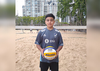 Walter Vega fue citado nuevamente al equipo nacional de beach voley