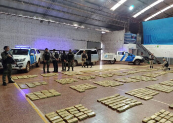 Incautaron más de una tonelada de marihuana y detuvieron a dos personas en la costa del Paraná