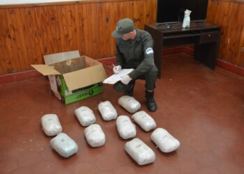 Detuvieron a dos personas por el envío de marihuana en encomienda