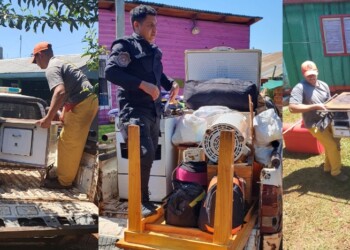 Familias evacuadas en El Soberbio pudieron volver a sus hogares