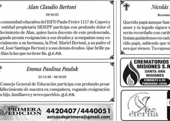 Fúnebres del Sábado 21 de Octubre de 2023