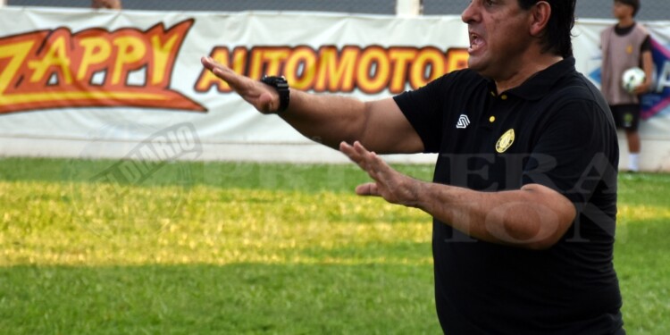 TRANQUILIDAD. Es lo que le pide el DT Gustavo Modica a sus dirigidos.