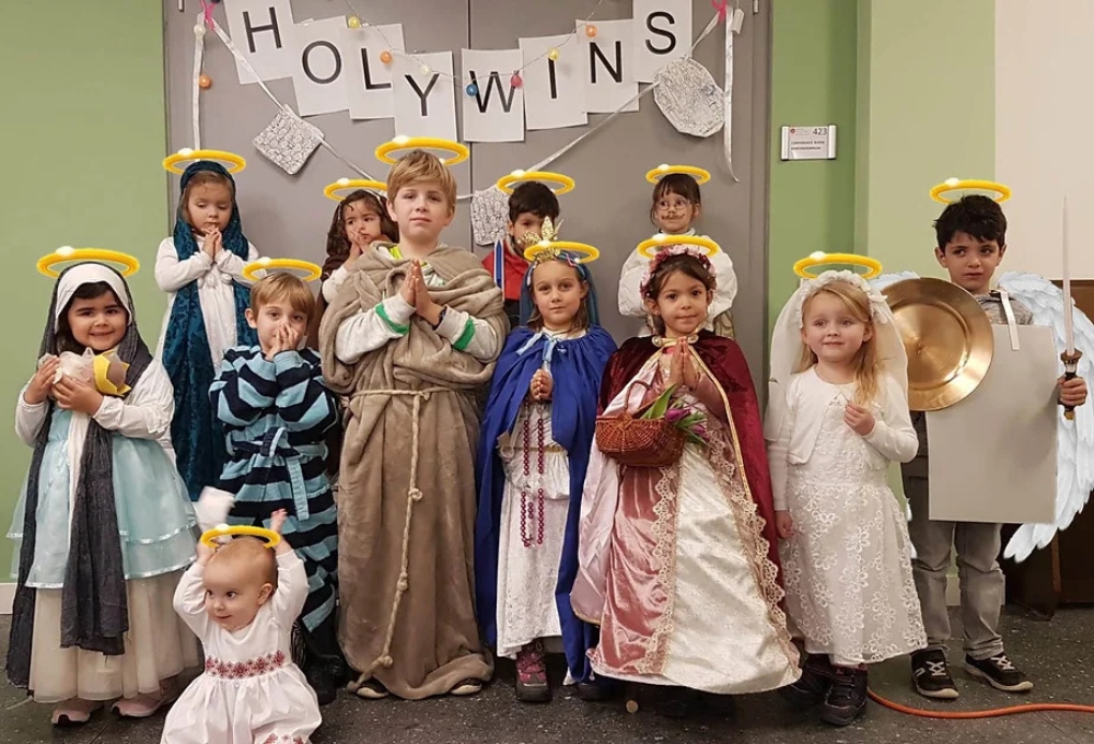 Los niños se vestirán de santos para la caminata de “Holywins”