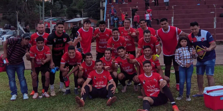 EN LA CIMA Independiente/JC superó a Atlético Aristóbulo y es líder en la A. (Instagram Independiente/JC )
