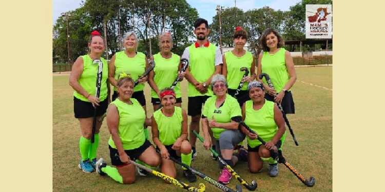 DIRAN PRESENTE. Las Super Leyendas Mami's Hockey de de Misiones, será uno de los equipos de la tierra colorada que participarán en este certamen en Puerto Iguazú.