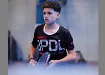 Santino Contreras, el misionero que se consagró como campeón argentino de pádel