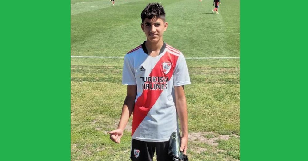 Thiago Villar, joven promesa posadeña de River Plate: “Me vieron en un amistoso y quedé”