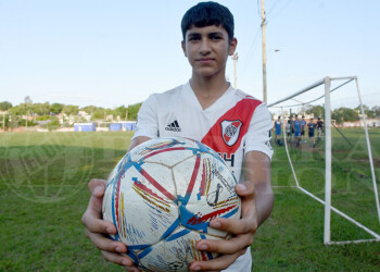 Thiago Villar, la joven promesa misionera que jugará en River Plate