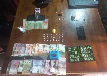 Detienen a una mujer y desmantelan punto de venta de cocaína y marihuana en Posadas