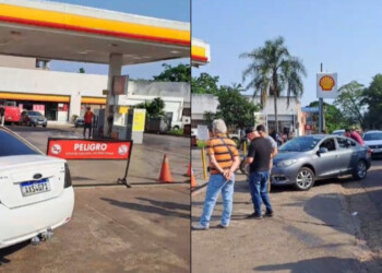 Bloquean surtidores en Iguazú por venta ilegal de combustible y restricciones a argentinos