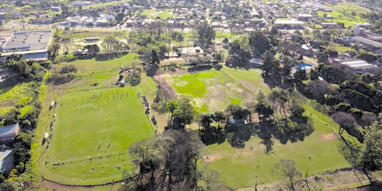 POTENCIAL. Centro de Cazadores tiene espacio de sobra y quiere aprovecharlo al máximo para deportes y eventos. Gentileza J. Gutiérrez (Prensa del Club)