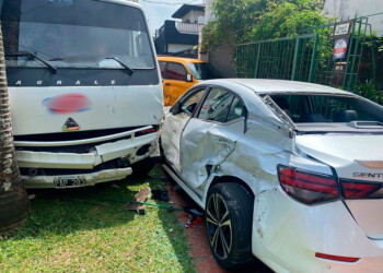 Dos hombres resultaron gravemente heridos tras siniestro vial en Posadas