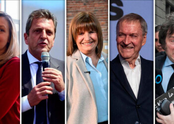 Los candidatos presidenciales se miden en el primer debate en Santiago del Estero