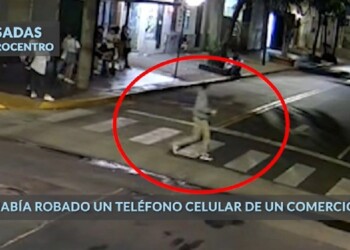 Posadas: Robó en un comercio céntrico y fue detenido merced a las cámaras del 911