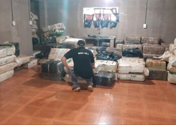 Incautaron más de cinco toneladas de marihuana en Montecarlo