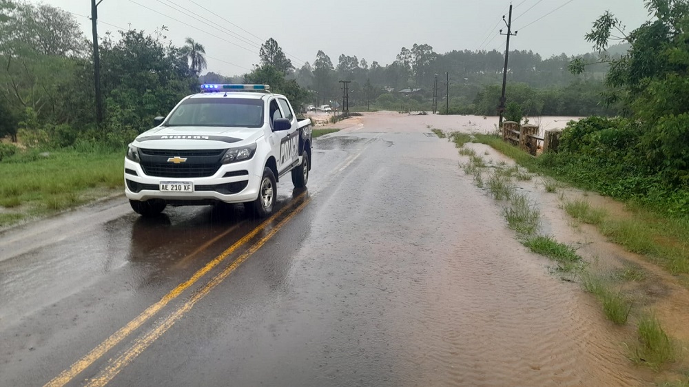 Creciente: por qué lugares no se puede circular en Misiones