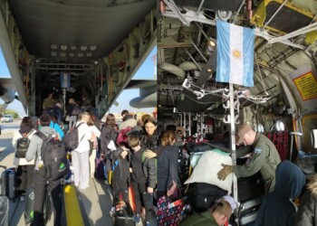 Evacuaron al primer grupo de los argentinos que se encontraba en Israel