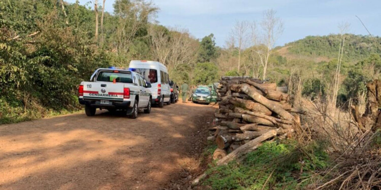 INVESTIGACIÓN. Al tratarse de policías involucrados, las pericias en el lugar estuvieron a cargo de Gendarmería.