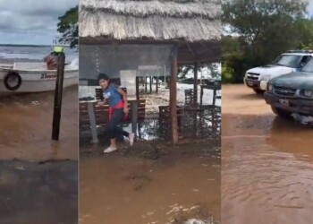 Alerta en Ituzaingó: familias tuvieron que ser evacuadas en la Isla Apipé por la crecida del río Paraná