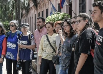 Trabajadores de la cultura se movilizaron en apoyo a las denunciantes de acoso