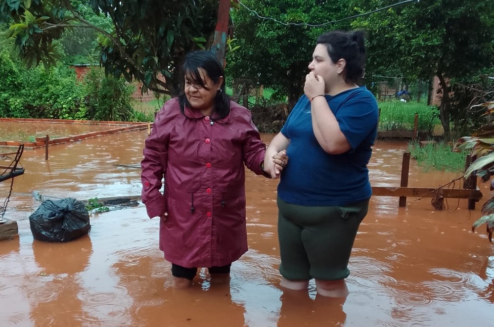 Montecarlo y Eldorado bajo agua: la situación de los evacuados
