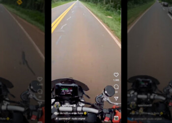 Repudio por motociclista que se filmó manejando a 219 km/h en el Parque Iguazú