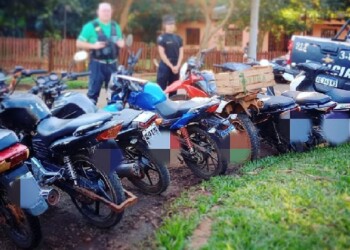 Siete personas detenidas, 29 motos recuperadas y un desarmadero ilegal desbaratado